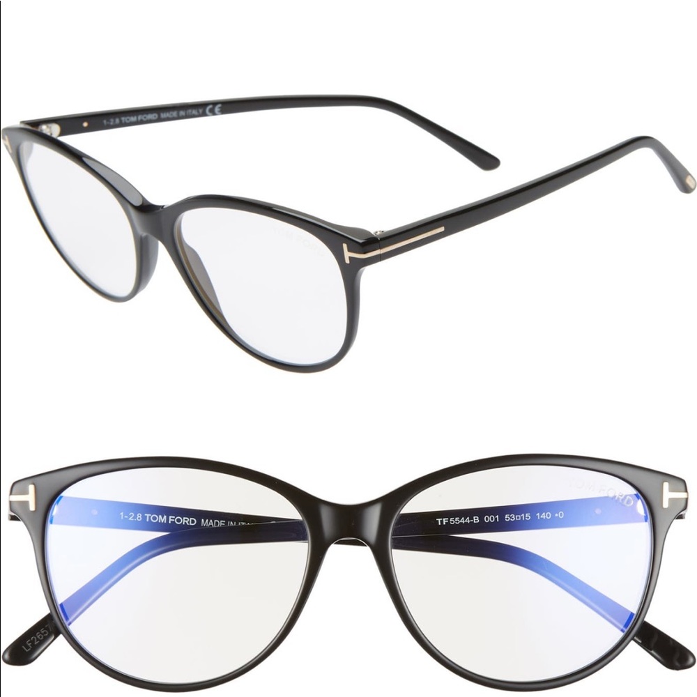 Tom Ford blue light blocking glasses